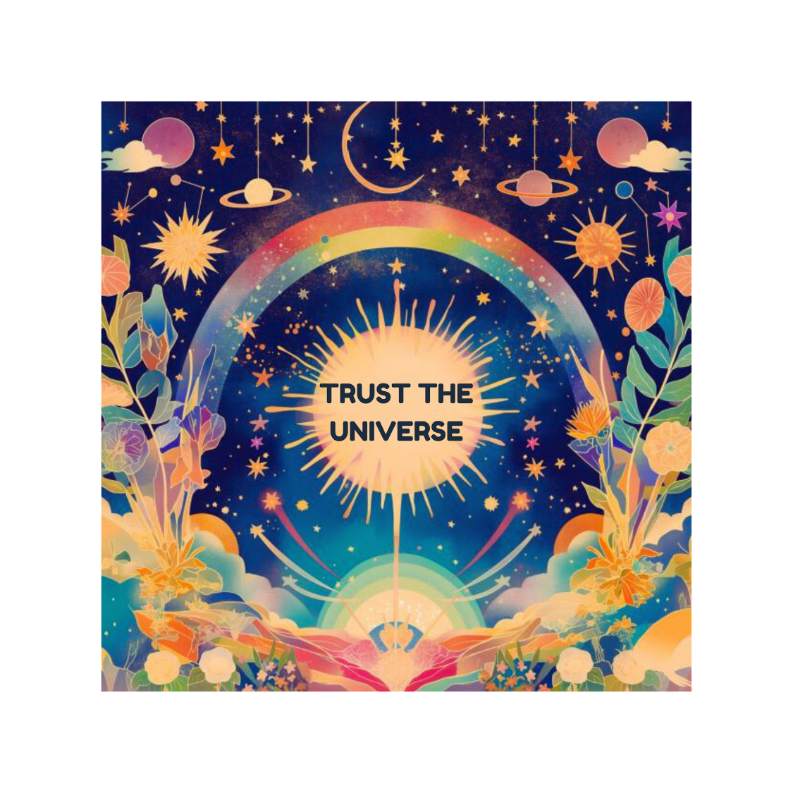 Positive Affirmations-Sticker- Bundle oder einzeln 8 cm x 8 cm