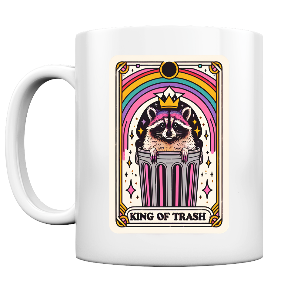 "King of Trash"-Tarot Karte - Tasse