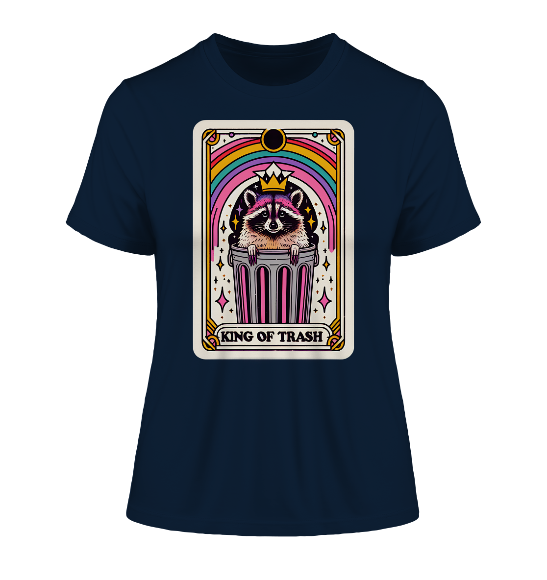 King of Trash T-Shirt aus reiner Bio-Baumwolle