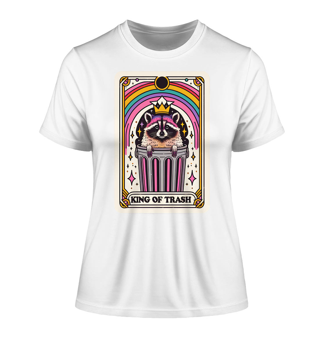 King of Trash T-Shirt aus reiner Bio-Baumwolle