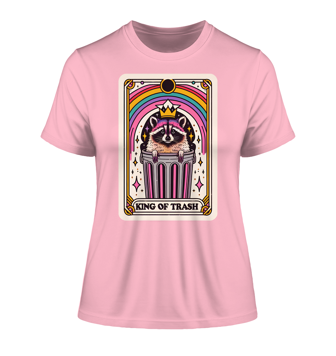 King of Trash T-Shirt aus reiner Bio-Baumwolle