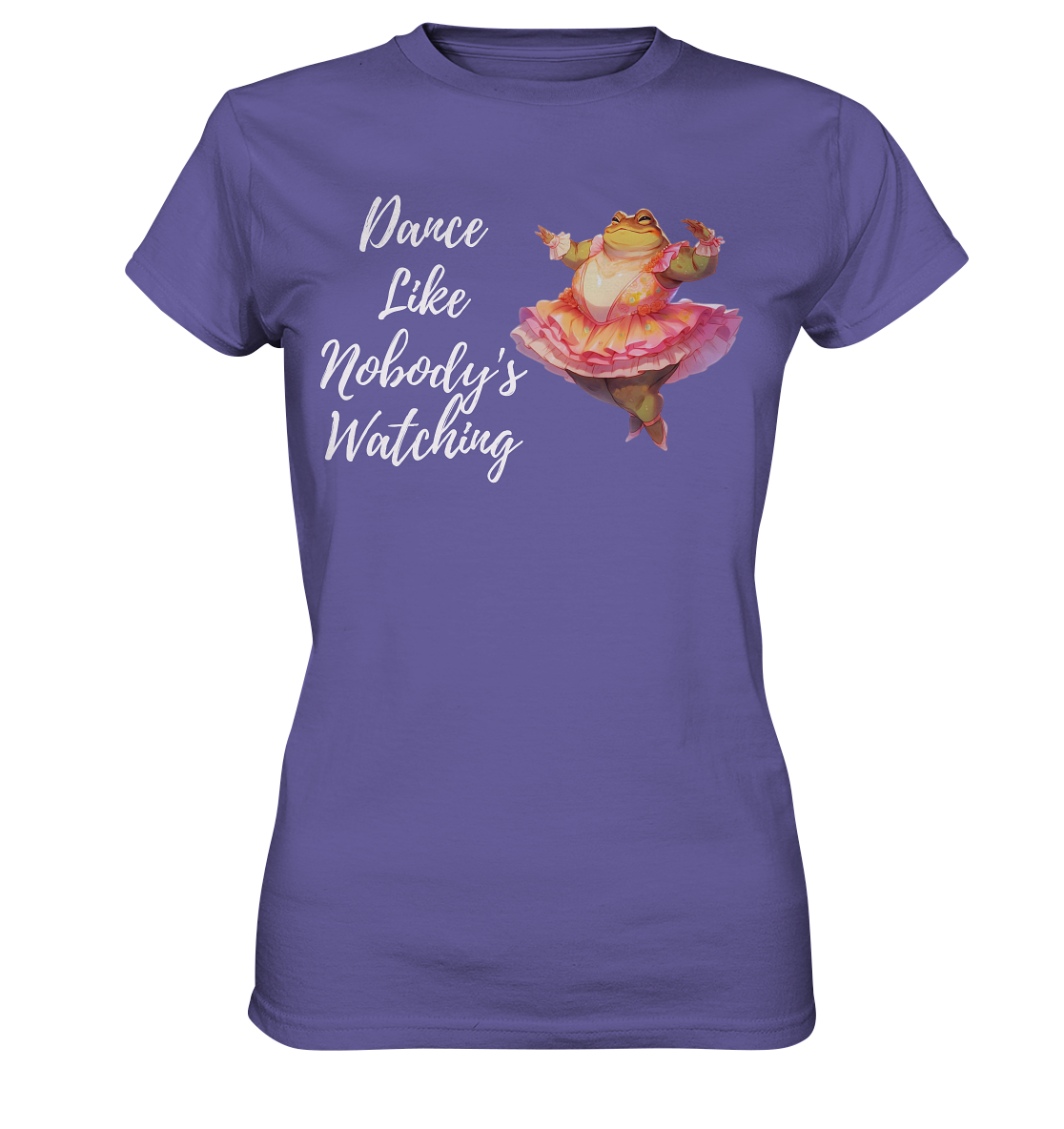 Dance like nobody's watching- T-Shirt aus Bio-Baumwolle