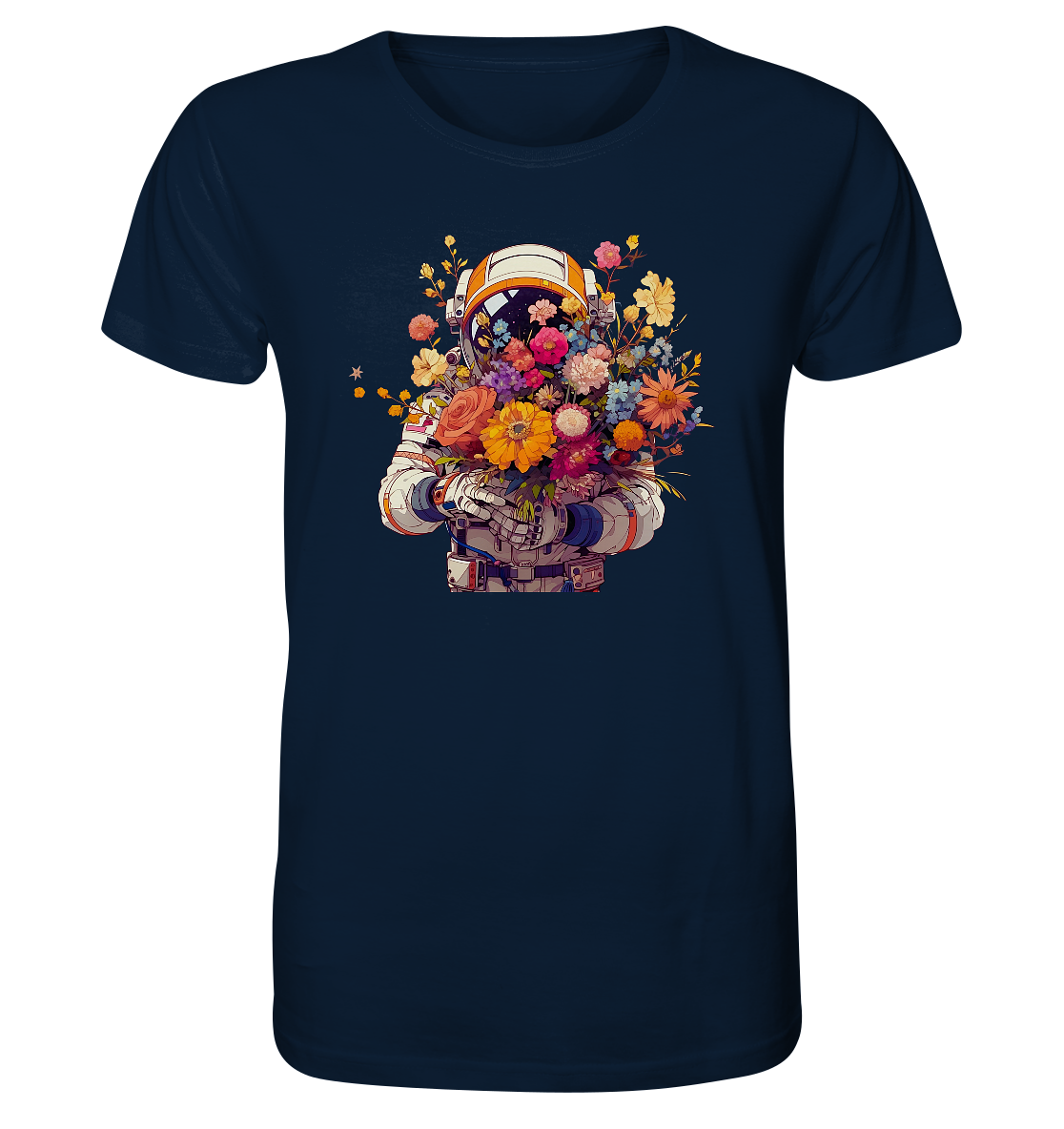T-Shirt mit Astronaut - Bio-Baumwolle