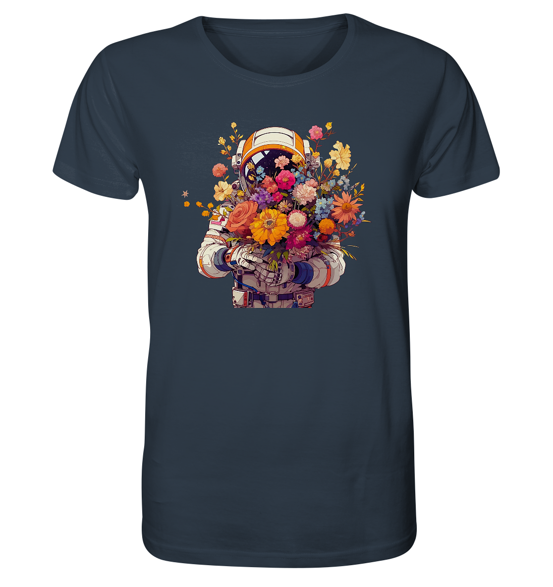 T-Shirt mit Astronaut - Bio-Baumwolle