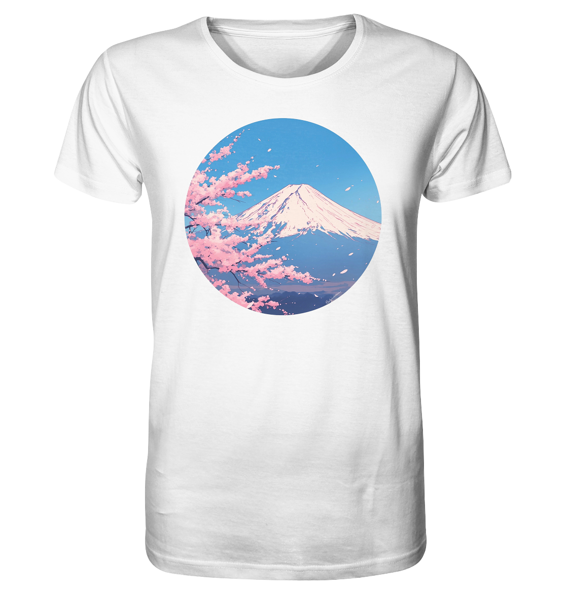 Mount Fuji - T-Shirt aus reiner Bio-Baumwolle - Organic Shirt