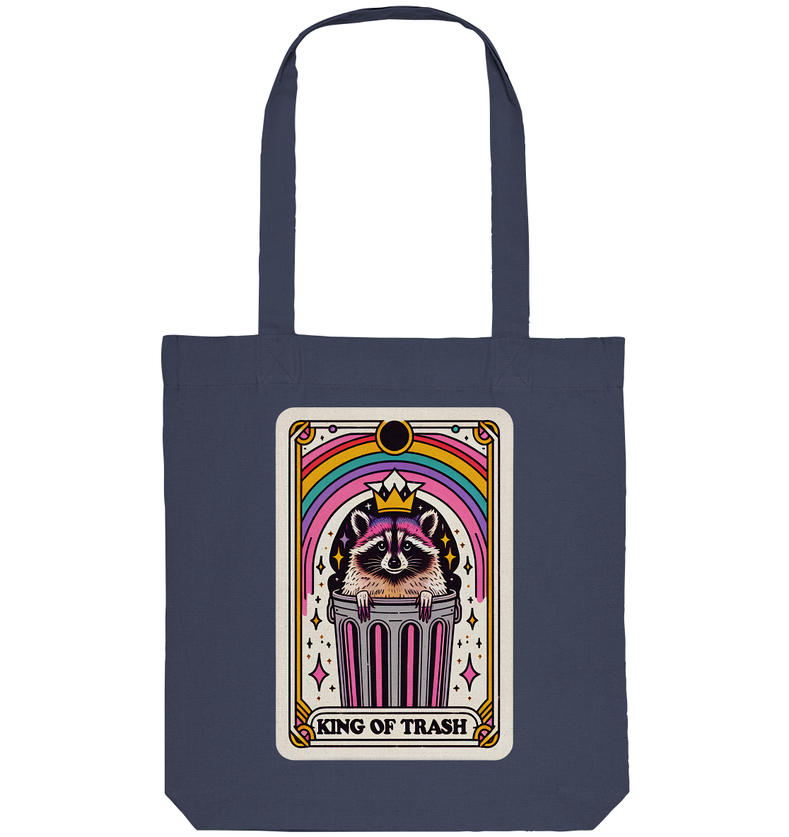 King of Trash Tasche aus recycelter Baumwolle