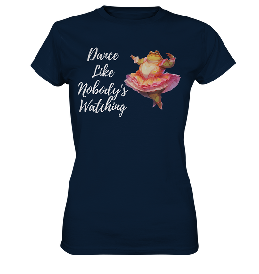 Dance like nobody's watching- T-Shirt aus Bio-Baumwolle