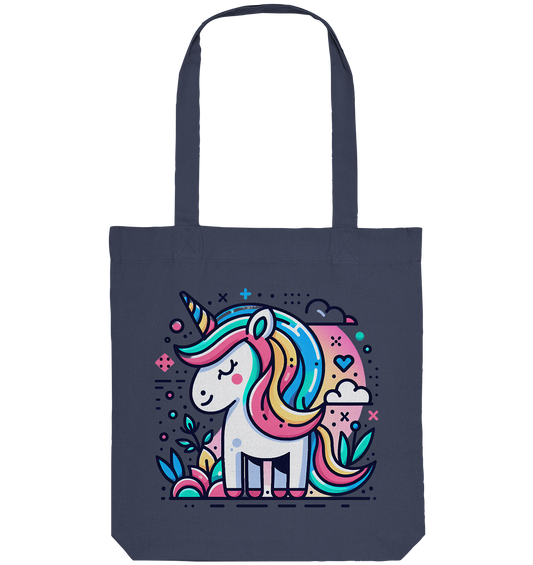 Einhorn Tasche aus recycelter Baumwolle