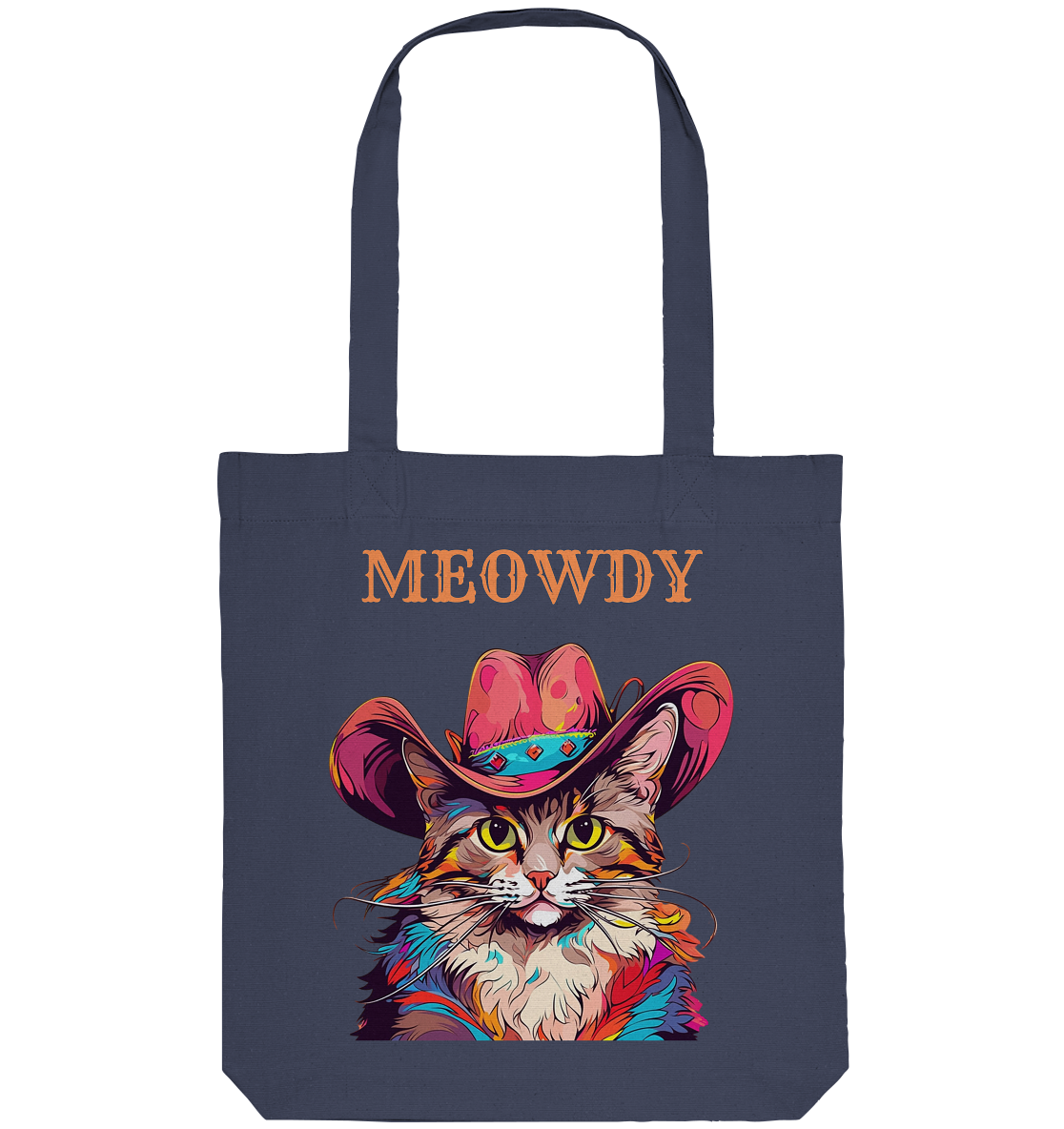Meowdy - nachhaltige Baumwoll-Tasche
